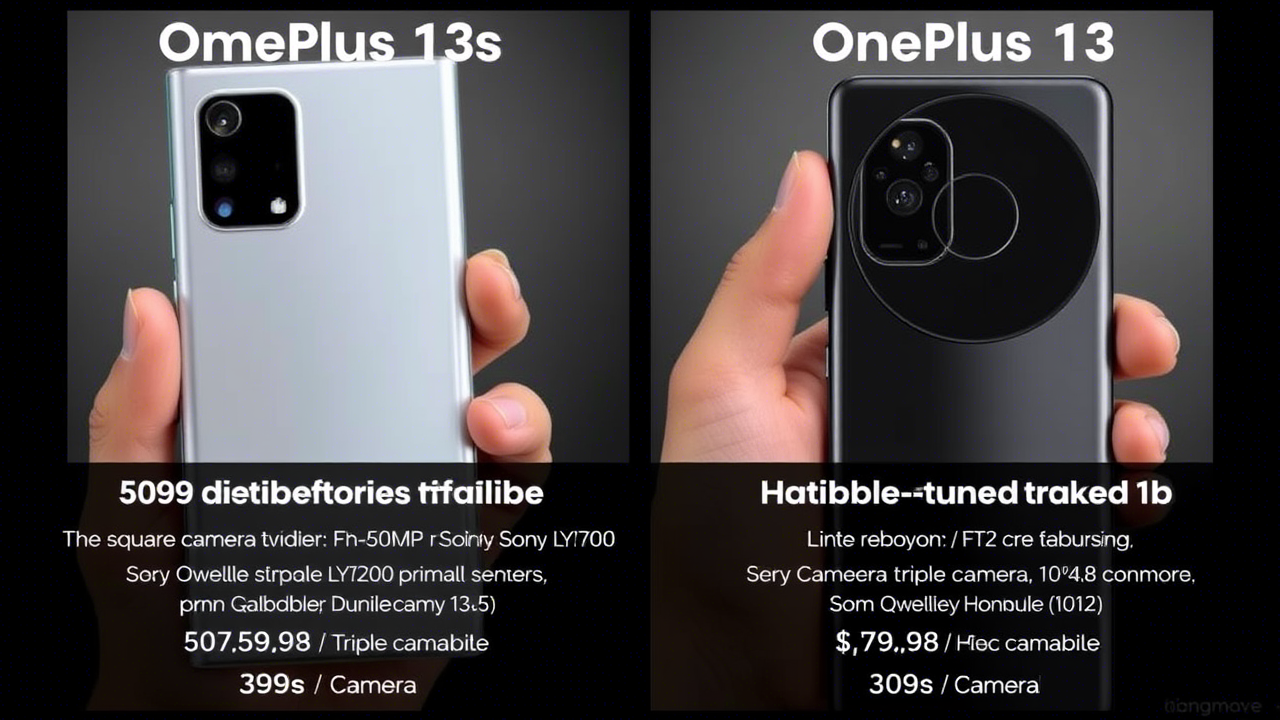 OnePlus 13s vs OnePlus 13